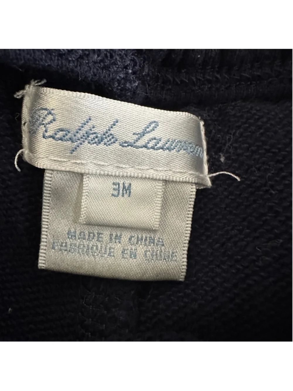 Ralph Lauren Baby Pants Bundle 3M Jeans Corduroy Joggers 3 Piece Lot